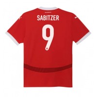 Maglie da calcio Austria Marcel Sabitzer #9 Prima Maglia Europei 2024 Manica Corta